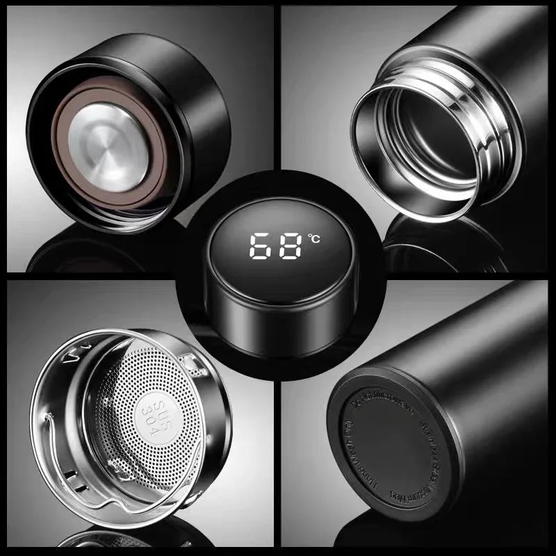 Viral Smart Stainless Steel Flask